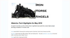 Desktop Screenshot of ironhorseangels.com